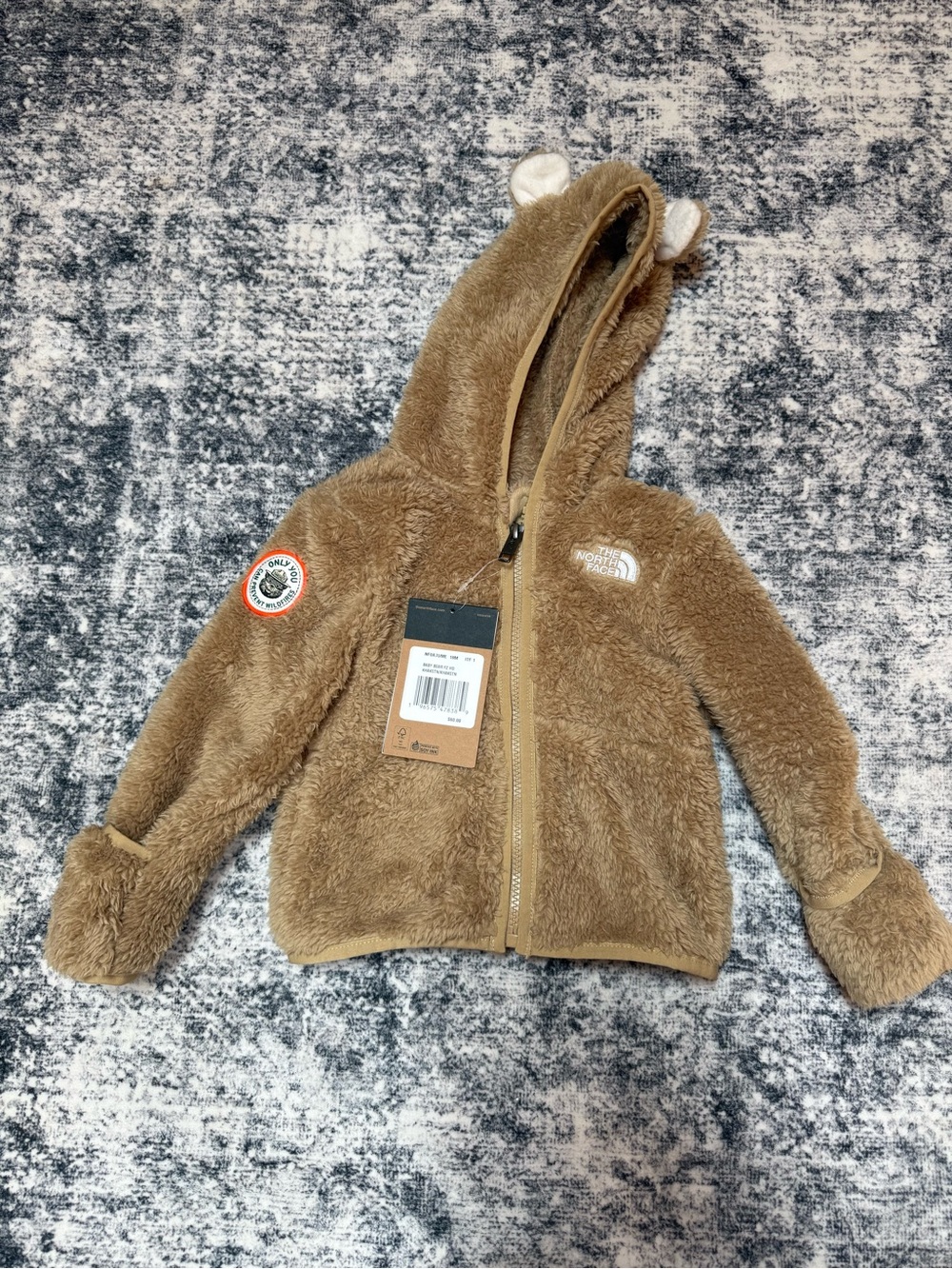The North Face Kids Plush Hooded Jacket Smoky the Bear
